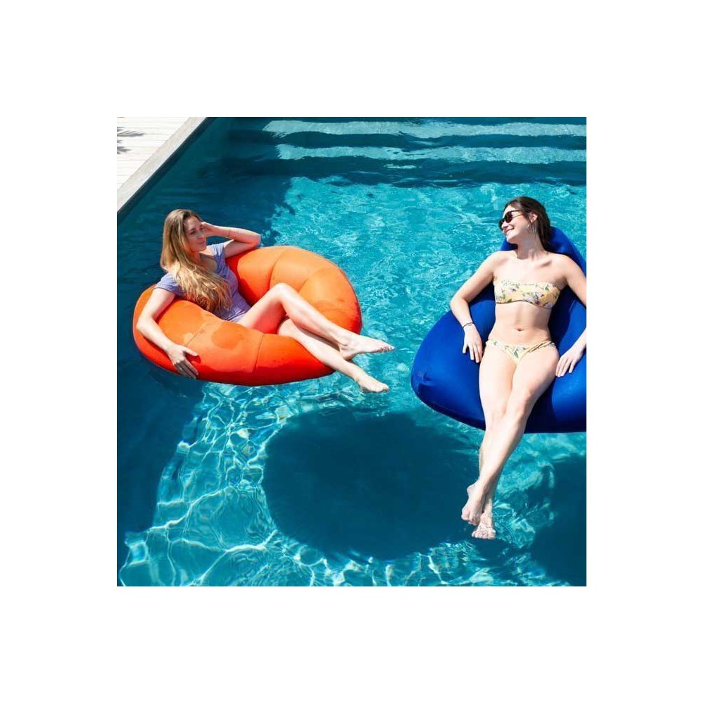 pouf piscine rond orange pouf piscine rond orange