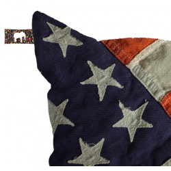 Pouf drapeau usa