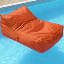 fauteuil piscine orange
