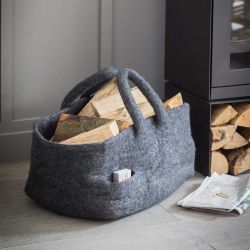 Sac à Bûches en Jute