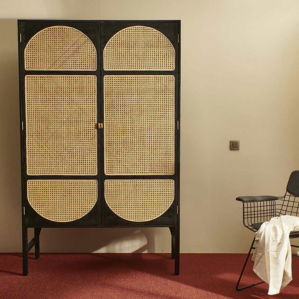 Armoire vêtements style rétro/vintage