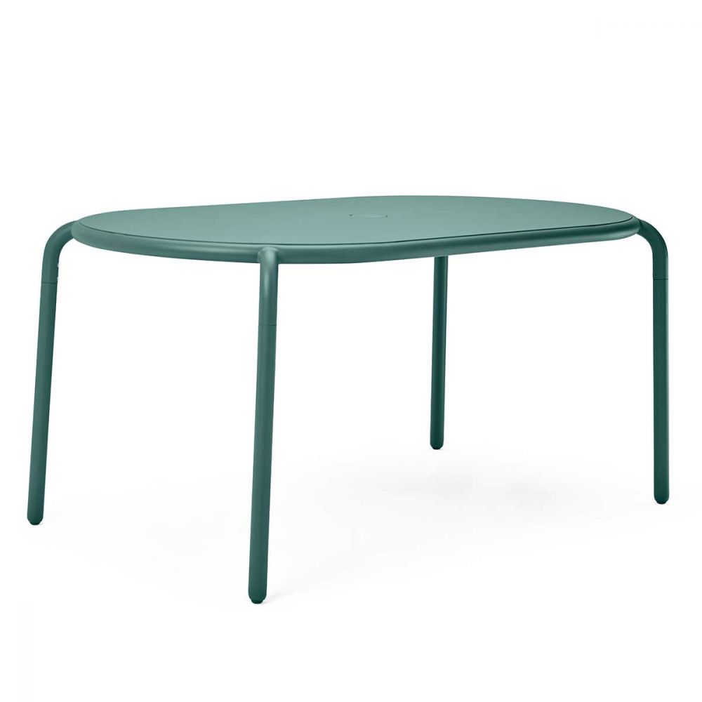 TABLE DE JARDIN VERTE ALUMINIUM FATBOY