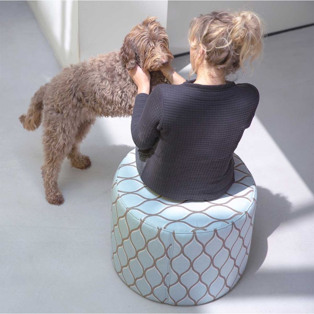 Pouf rond à motifs Pouf rond à motifs