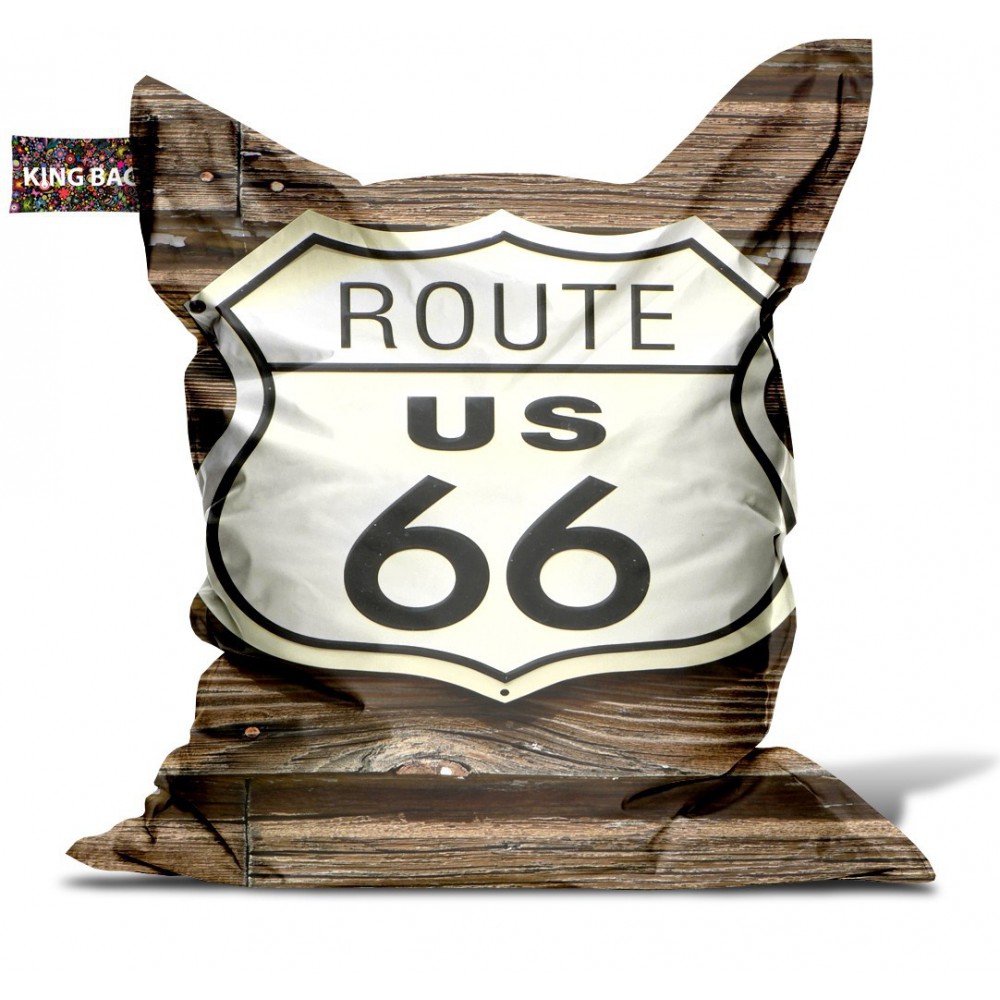 Pouf géant route 66 Pouf géant route 66