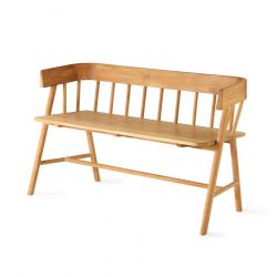 Banc de jardin naturel