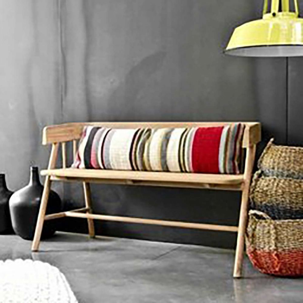 Banc extérieur teck hk living Banc extérieur teck hk living