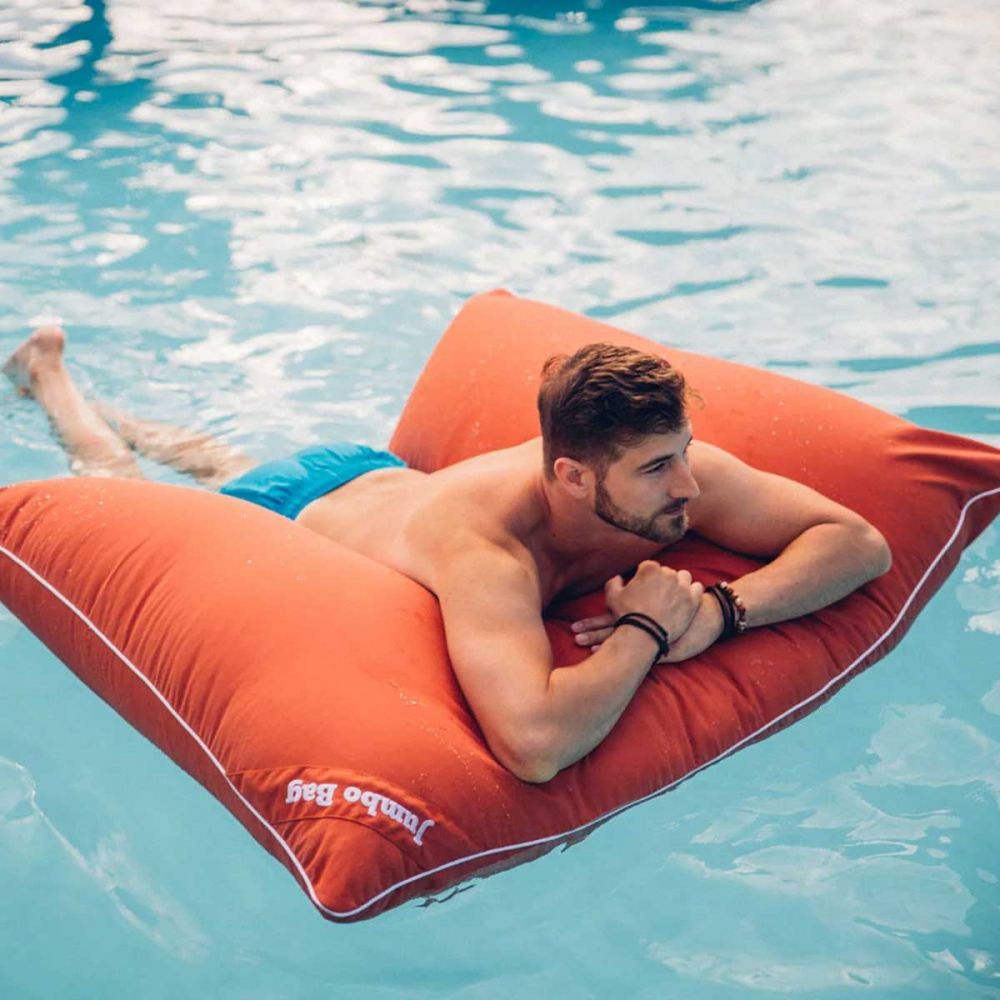 Pouf piscine terracotta Pouf piscine terracotta