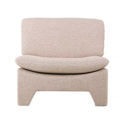 Fauteuil tendance bouclettes