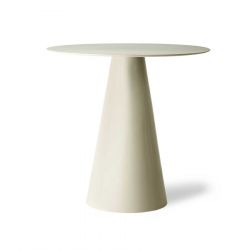 table d'appoint ronde beige