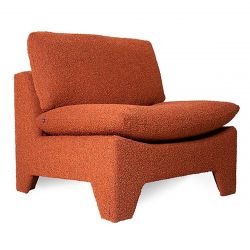 Fauteuil rétro lounge brick