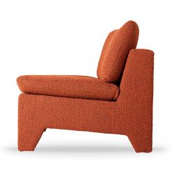 Fauteuil bouclettes HK Living brick