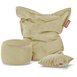 Pouf Fatboy velours camel