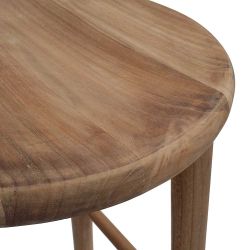 Tabouret haut en bois