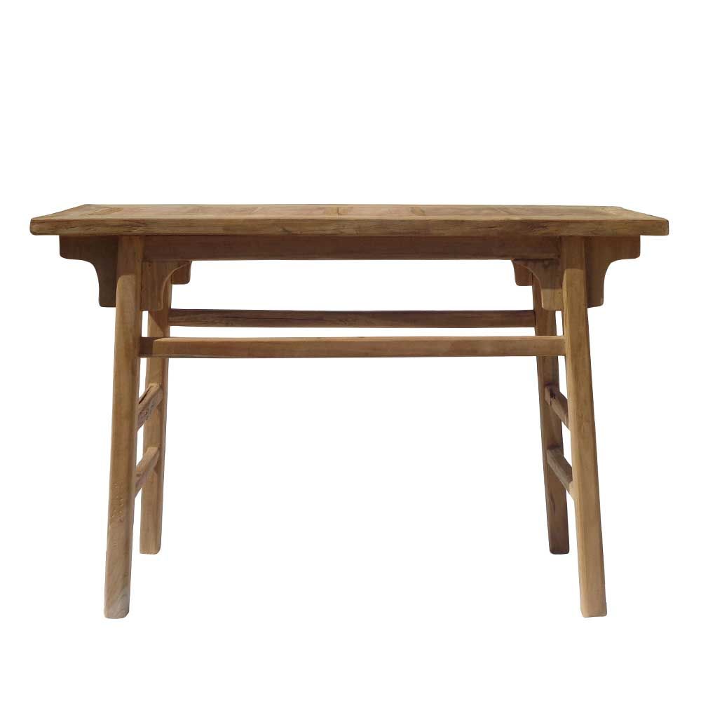Console d'entrée ou de salon en bois brut Console d'entrée ou de salon en bois brut