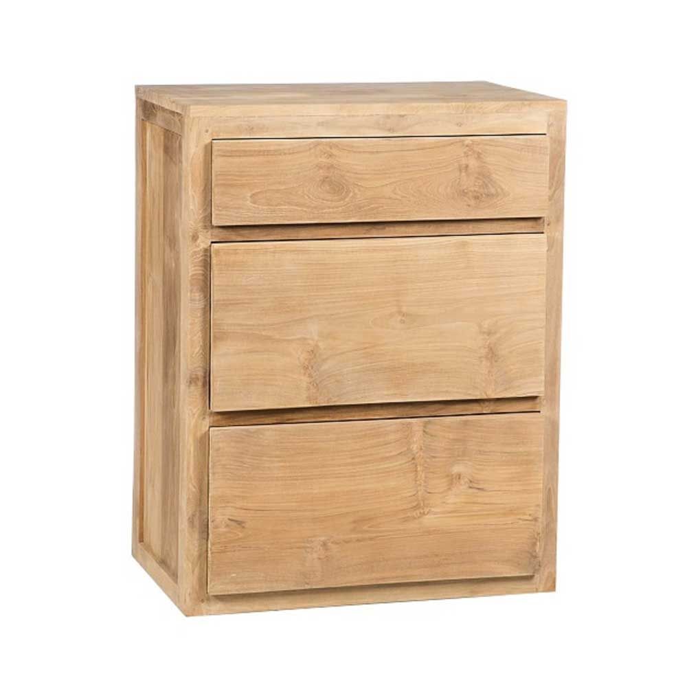 Chiffonnier en bois brut Chiffonnier en bois brut