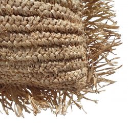 Coussin décoratif sisal