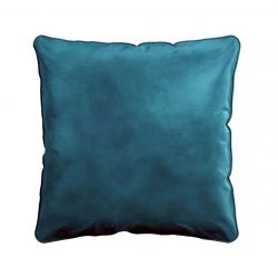 Coussin Jumbo Bag en velours bleu