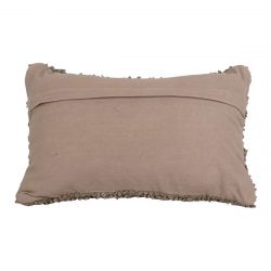 Oreiller moelleux et doux, taupe, en coton