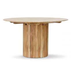 Table pilier bois de teck