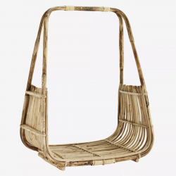 Grand panier en bois de canne