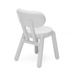 Chaise blanche Fatboy Kaboom pour intérieur et extérieur