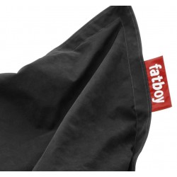 Pouf Stonewashed noir Fatboy