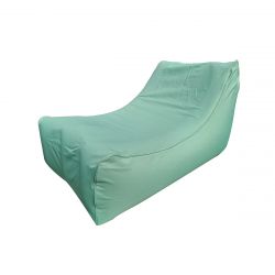 Pouf piscine gonflable bleu ciel