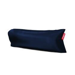 Pouf extérieur Lamzac bleu foncé Fatboy