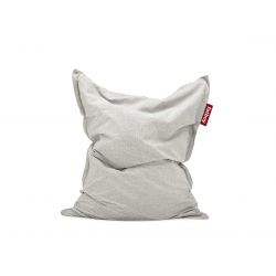 Pouf extérieur beige