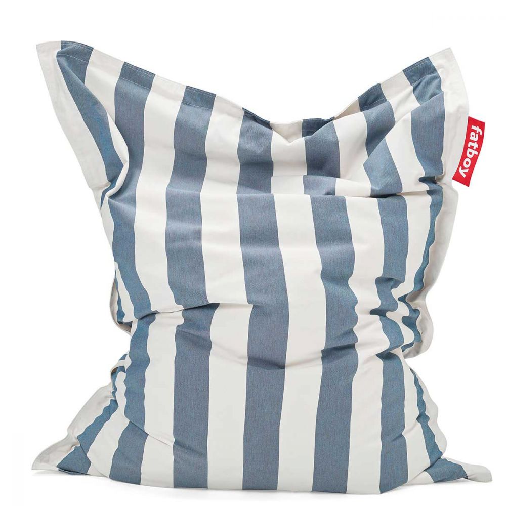 Pouf extérieur rayé Pouf extérieur rayé