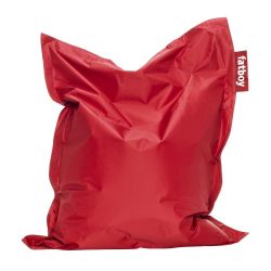 Pouf enfant Fatboy rouge en nylon