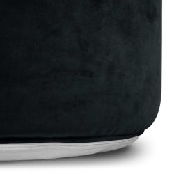 Fatboy pouf point velours bleu nuit