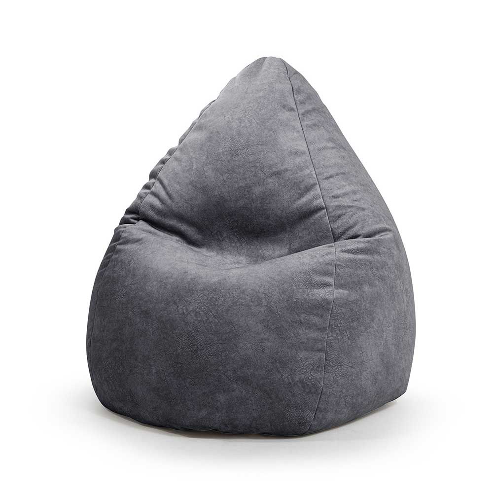 Pouf Beanbag Karolina XL gris moyen