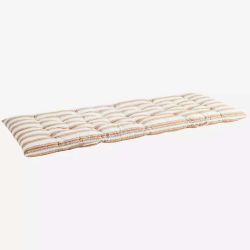 Matelas rayé rose