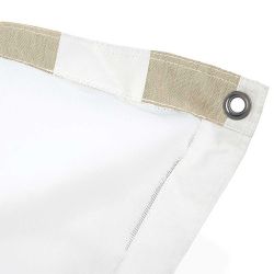 Matelas piscine beige et blanc