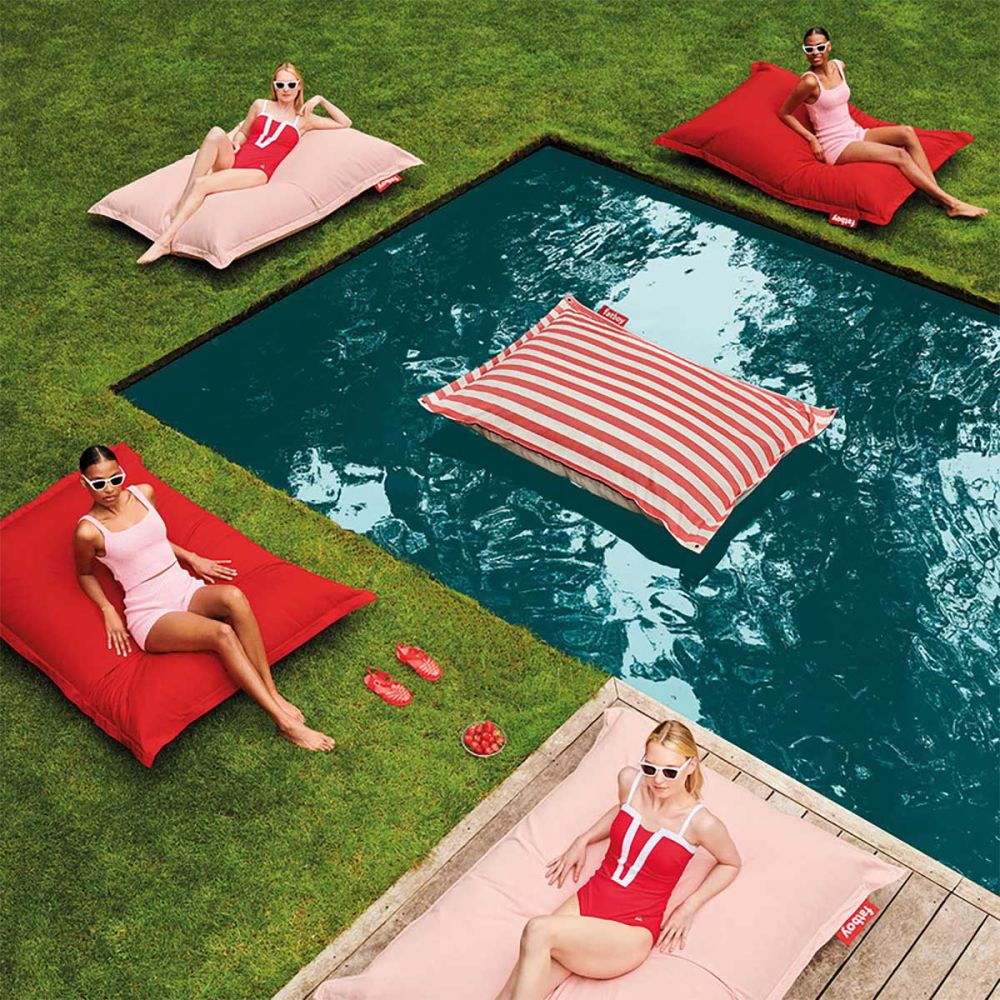 Pouf piscine Fatboy Floatzac rouge