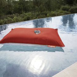 Pouf piscine rouge