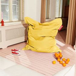 Pouf jaune