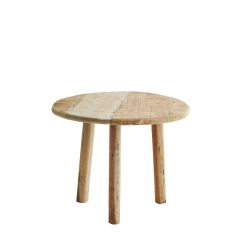 Table basse en bois recyclé couleur naturelle