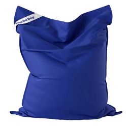 Pouf geant rectangulaire bleu roi