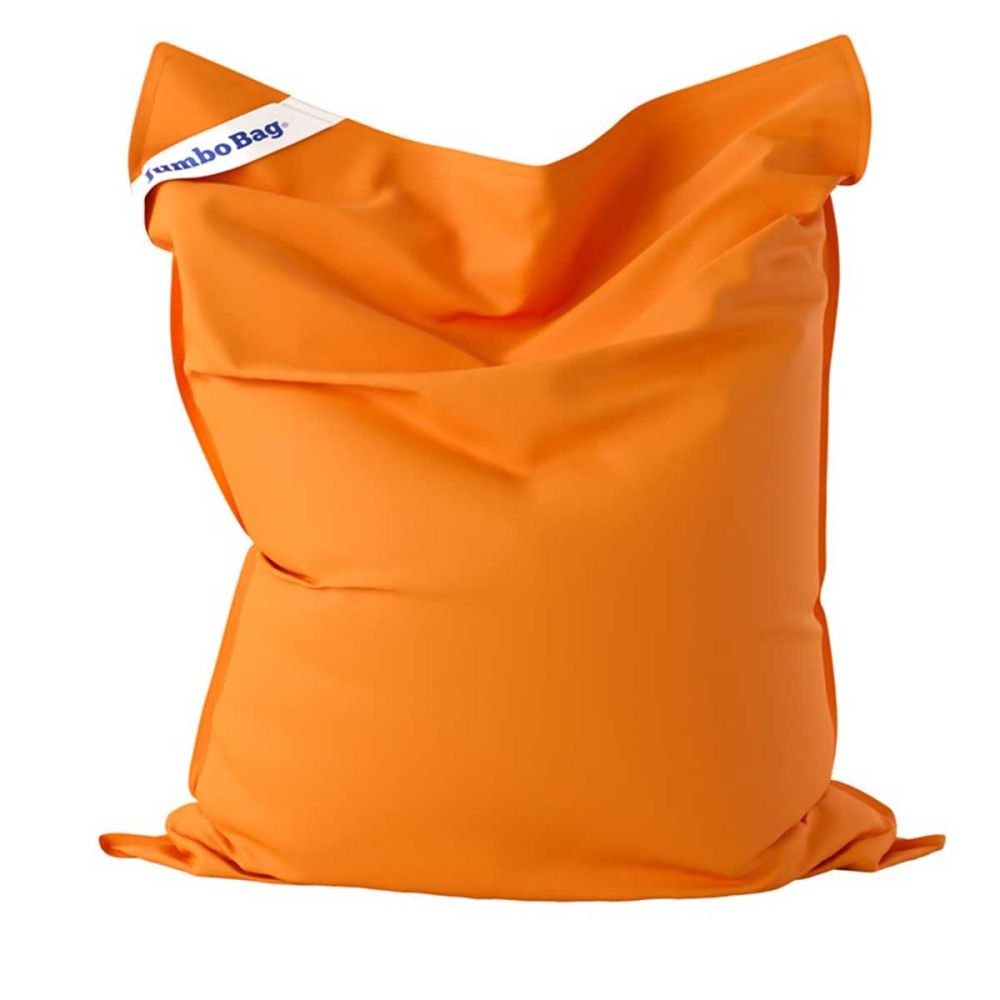 Pouf original exterieur orange