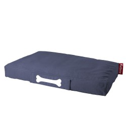 Pouf chien Fatboy Stonewashed bleu