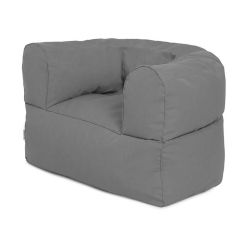 Fauteuil gris anthracite pour jardin