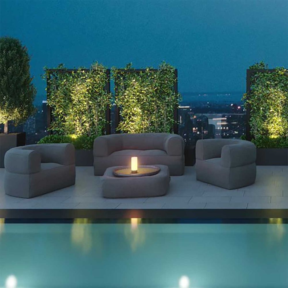 Pouf carré trimm copenhagen Pouf carré trimm copenhagen