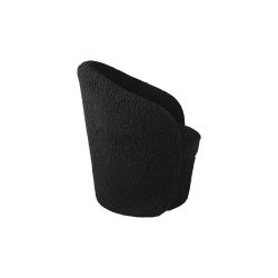 mobilier indoor pouf noir