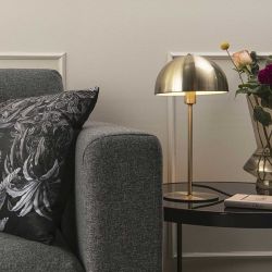 Coin salon table basse noire