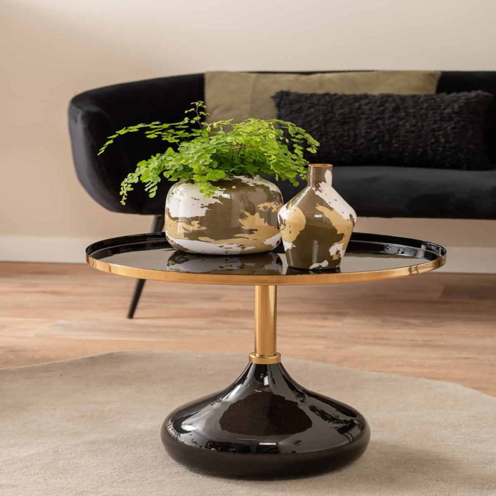 Table d'appoint doré Table d'appoint doré