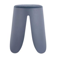 Tabouret design bleu