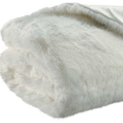 couverture fausse fourrure