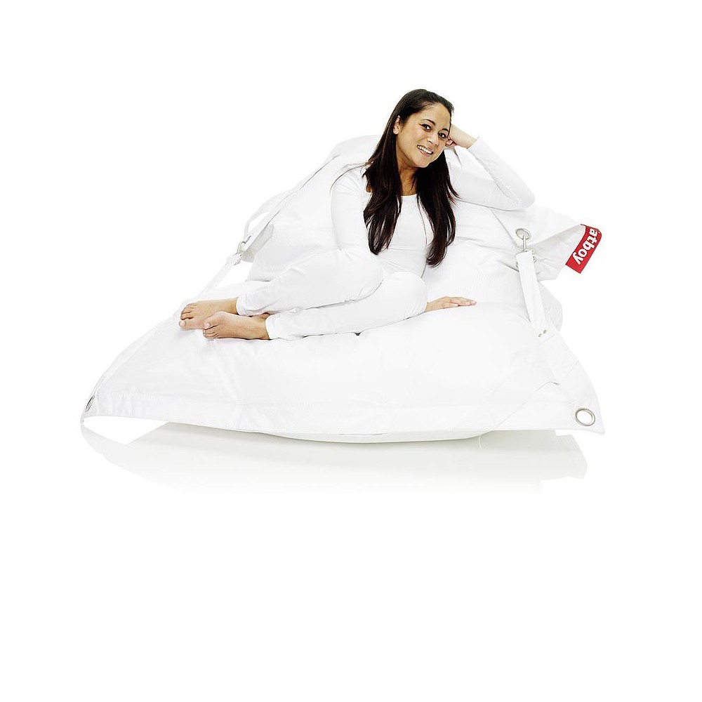 Pouf blanc Buggle Up Fatboy Pouf blanc Buggle Up Fatboy